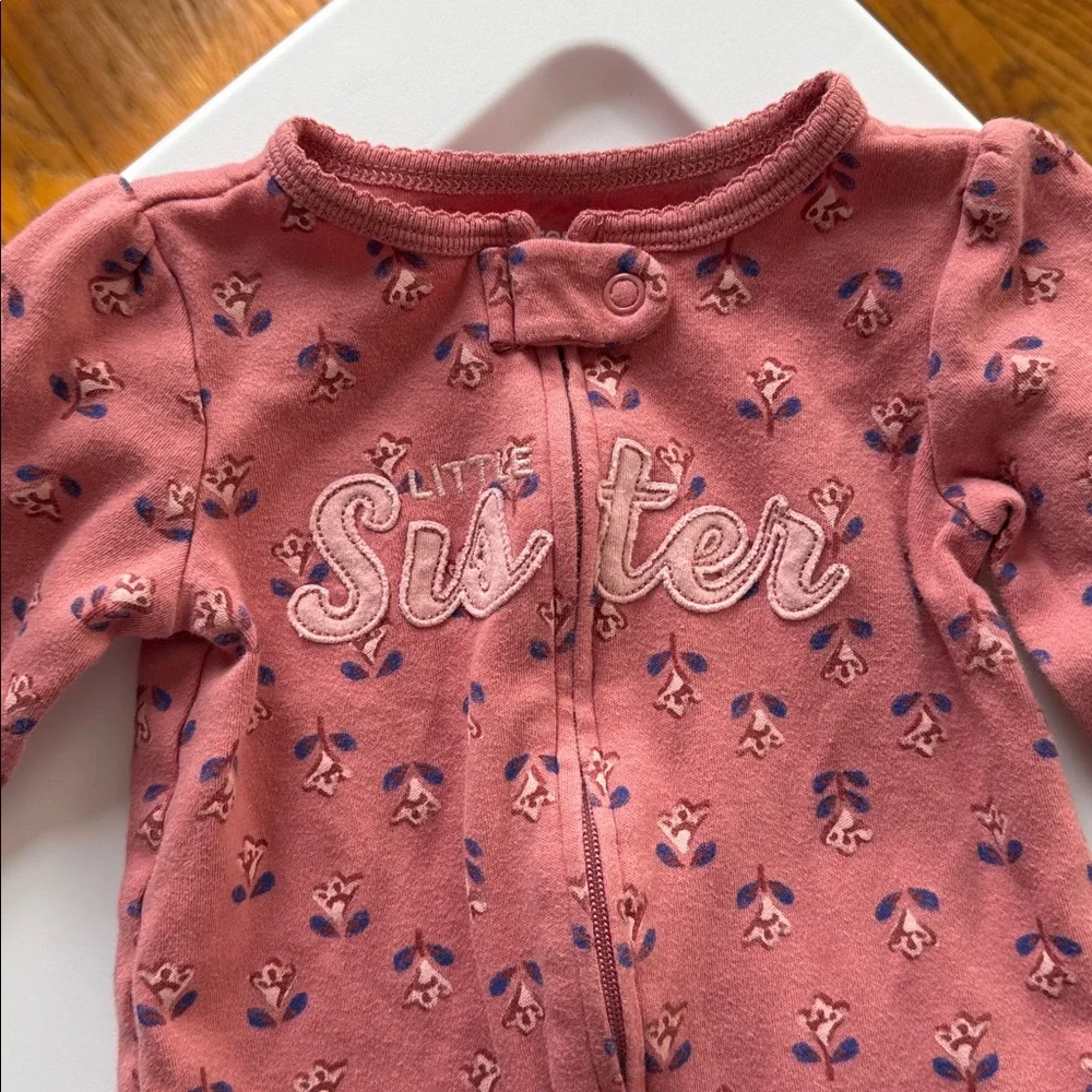 Little Sister Carters Footies